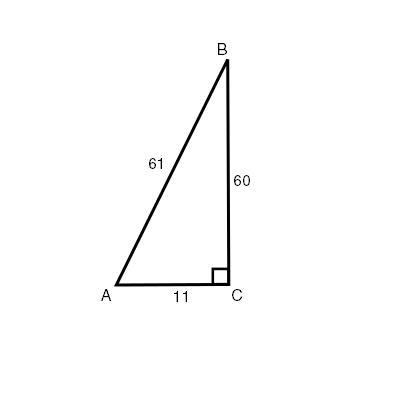 1.)Which inverse trigonometric function will determine the measure of angle A? a. sin-example-1