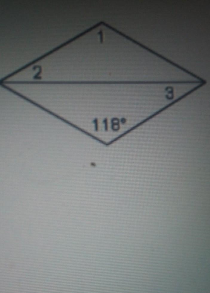 Find the measure of angle 3.​-example-1