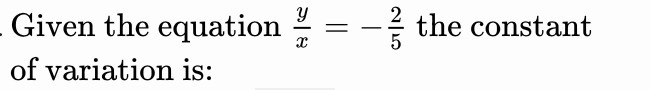 What is the constant variation?-example-1