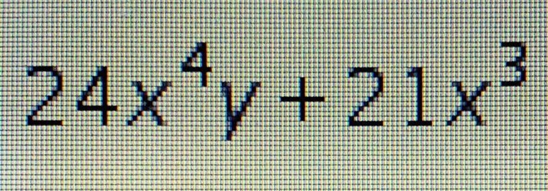 What is the gcf of the terms of the polynomial?​-example-1