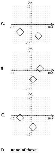 Graph the quadrilateral WXYZ with vertices W(–4, –1), X(–6, 1), Y(–8, –1), and Z(–6, –3). Rotate-example-1