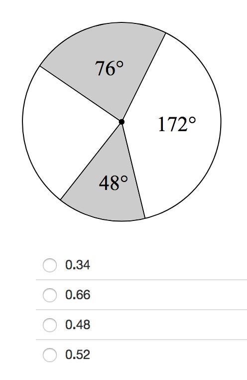 Use the spinner to identify the probability to the nearest hundredth of the pointer-example-1