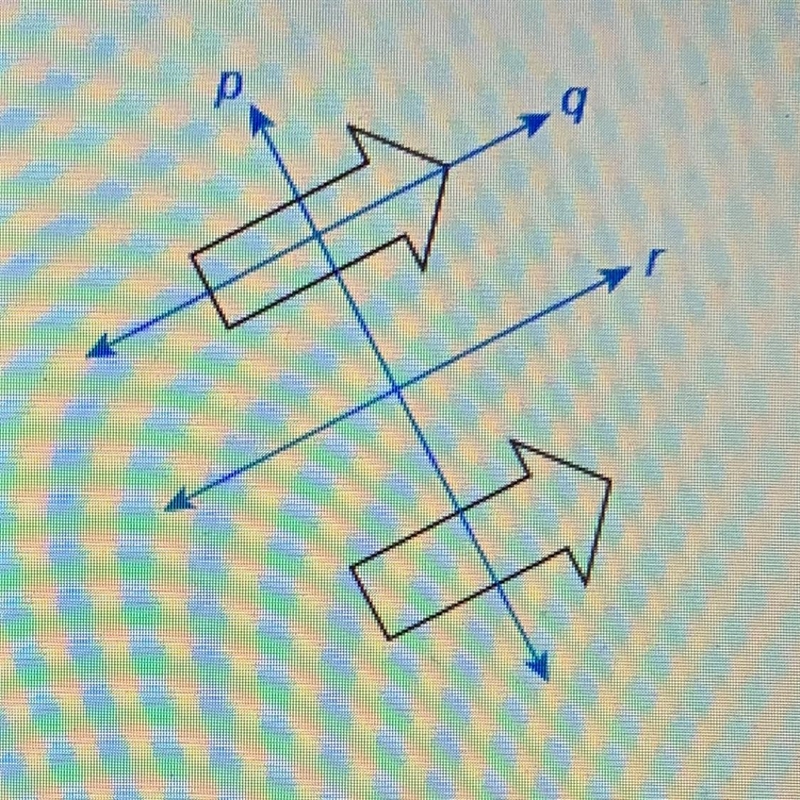 What is the name of the line of reflection for the pair of figures? Enter your answer-example-1