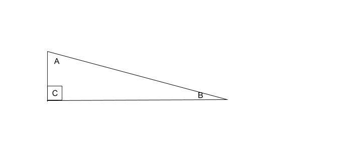 In ΔABC, ∠C is a right angle. If cosB = 5/13, what is sinA?-example-1