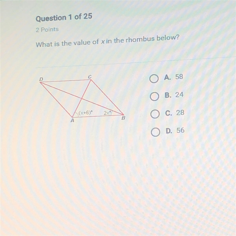 What is the value of x-example-1