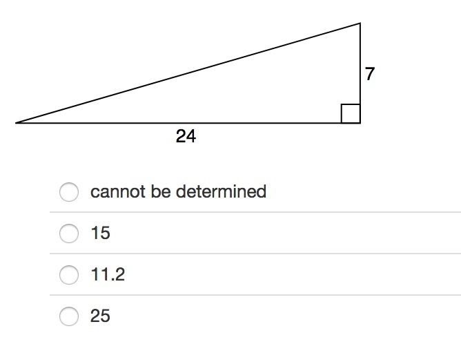 Find the missing side length. If necessary, round to the nearest tenth.-example-1