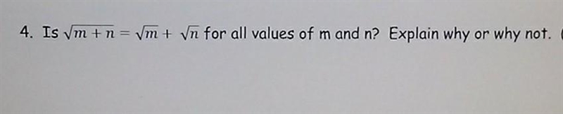 Help is very much appreciated!!! I have no idea if it's true for all values or not-example-1