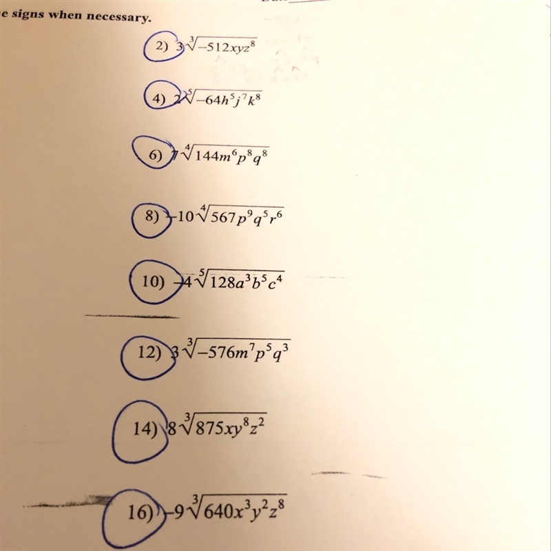 Explain how to simplify one of these operations with radicals? (45pt)-example-1