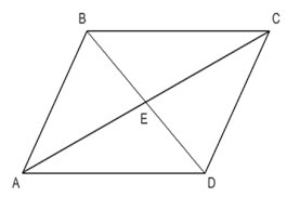 A. If ABCD is a parallelogram, list 5 thing you know about the sides and angles in-example-1