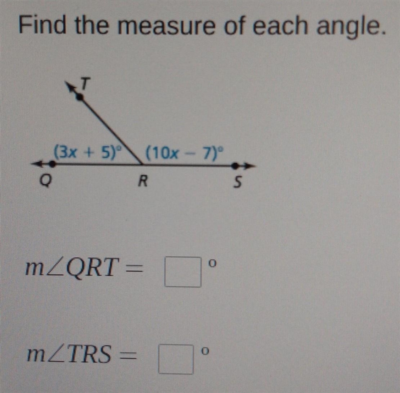 Find the measure of each angle please help :P​-example-1