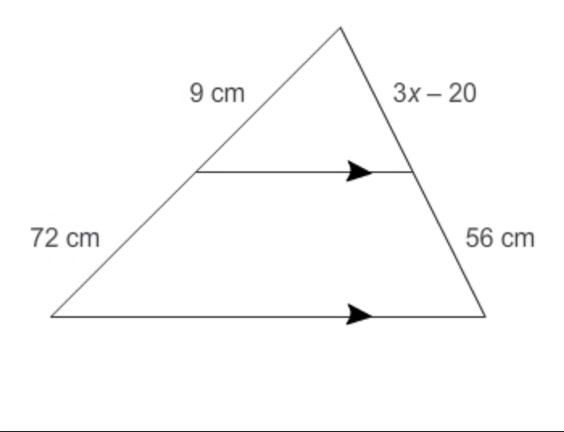 What is the value of x? enter your answer in the box.-example-1