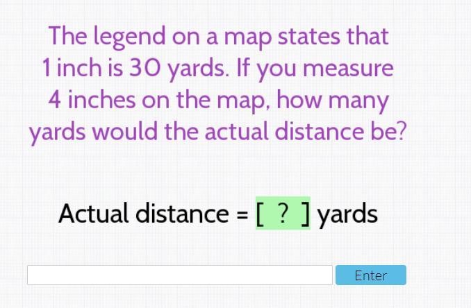 Hey hey im gonna need some help on solving proportions on maps will ya help me please-example-1