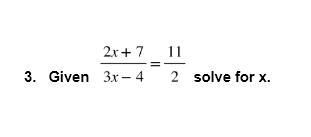 NEED HELP ASAP!!!!!!!!!!! 2. Solve for x 3. Solve for x-example-2