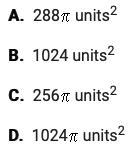 What is the surface area of a sphere with a radius of 16 units?-example-1