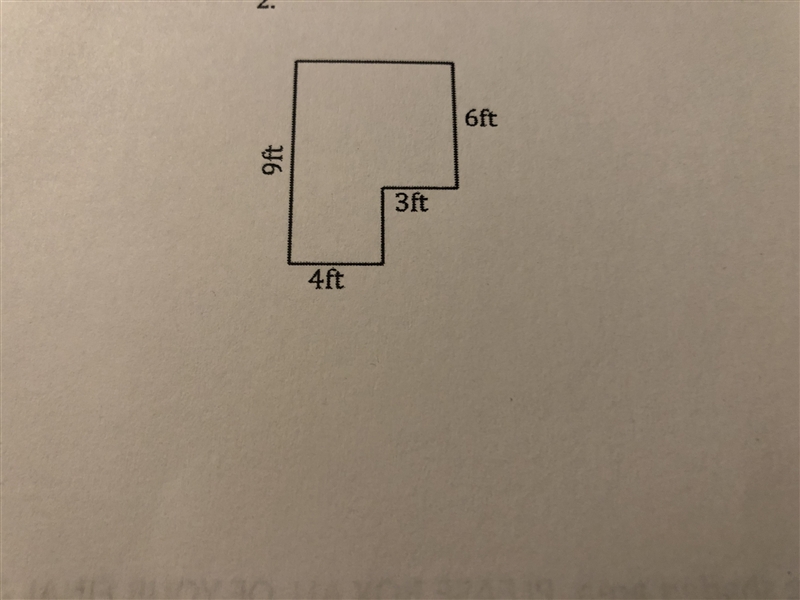 I need help on this plea, try to find the area of the figure-example-1