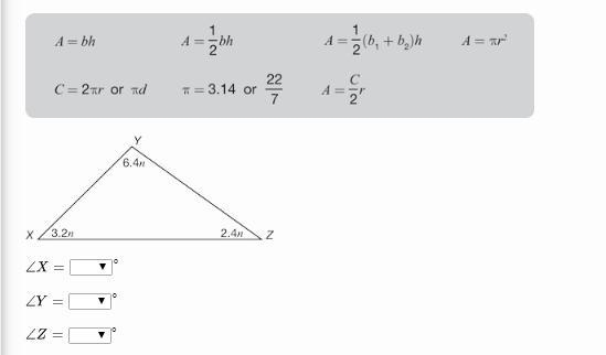 Find the unknown angle measure by solving for the given variable. Answer Choices: 32,48,96,24,36,64-example-1