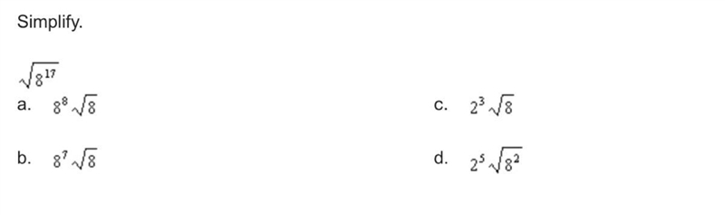 Simplify the square root (Picture provided)-example-1