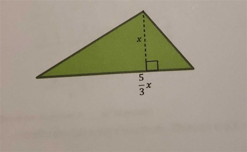 Find the area of the triangle below... CAN SOMEONE EXPLAIN HELP ME i dont get it ​-example-1