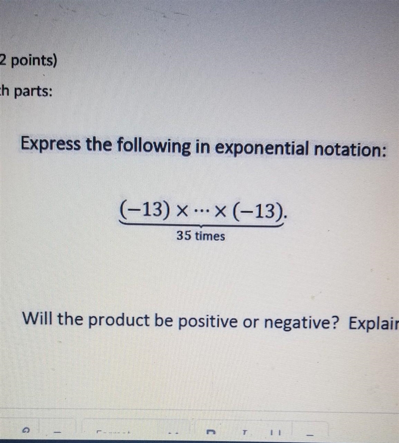 Express the following in exponential help plz​-example-1