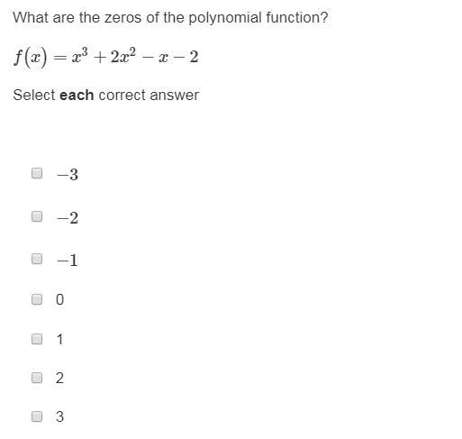 What are the zeros of the polynomial function?-example-1