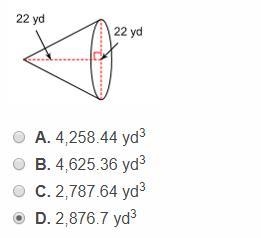 What is the volume of the cone?-example-1