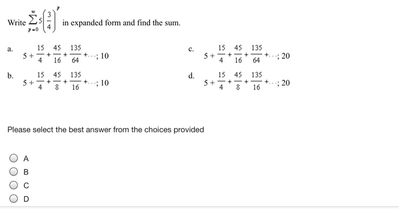 Sigma notation and the nth term-example-1