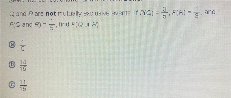 Probability of multiple Events A. B. C. D.-example-1