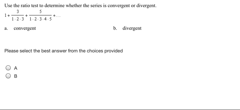 ((Picture) CONVERGENT AND DIVERGENT SERIES PLEASE HELP!!-example-1