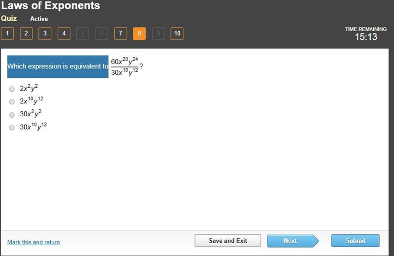 Which expression is equivalent to-example-1