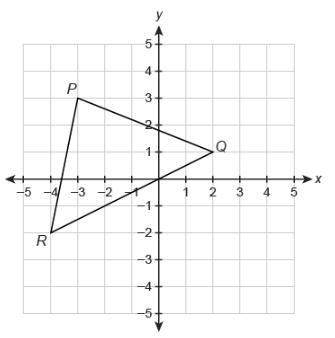 What are the endpoint coordinates for the midsegment of △PQR that is parallel to PQ-example-1