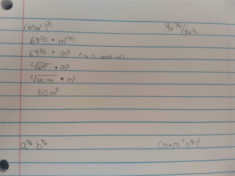 I need help with a few exponent problems. I have listed three, but even help with-example-1