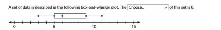 A set of data is described in the following box-and-whisker plot. The ____ of this-example-1