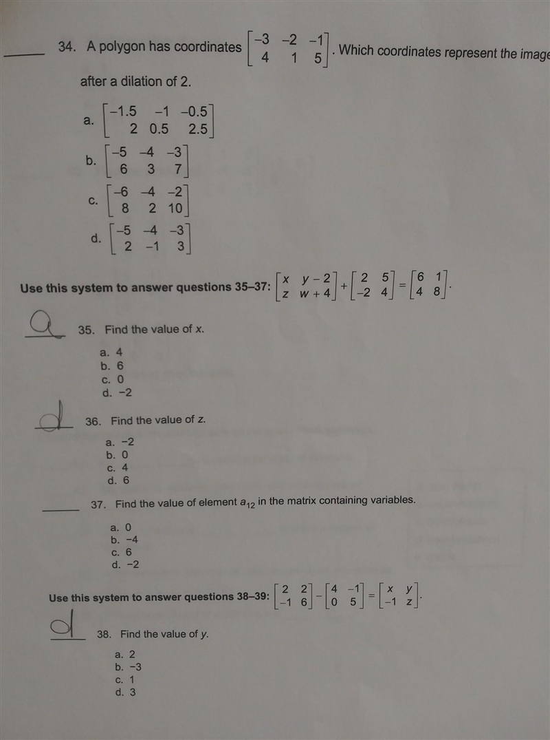 I am having a hard time with problems 34 & 37​-example-1