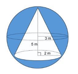 The figure is a sphere with a cone within it. To the nearest whole number, what is-example-1