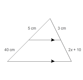 What is the value of x? Enter your answer in the box. x =-example-1