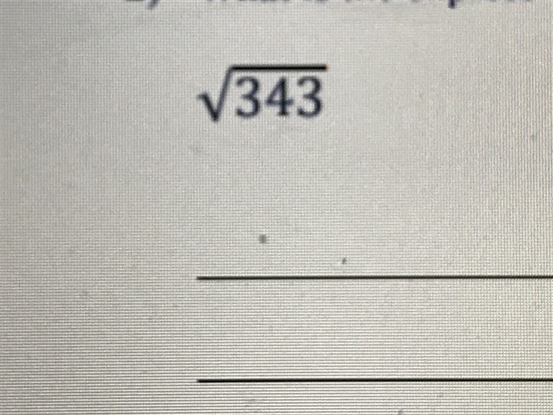 HELP What is the expression in simple radical form?-example-1