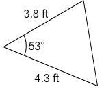 What is the area of this triangle? Enter your answer as a decimal in the box. Round-example-1