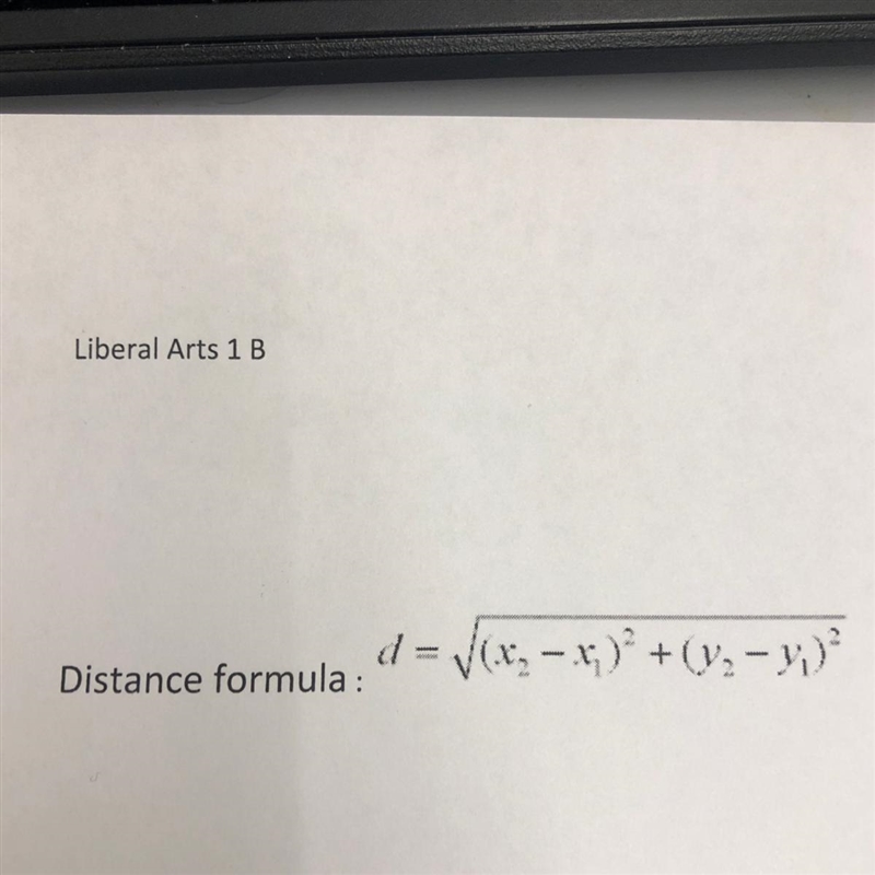 40 Points Please Help I'm not sure if they are correct. Distance Formula: ​ D=(x​2​​ −x-example-1