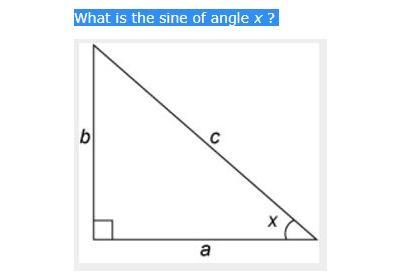 What is the sine of angle x ?-example-1