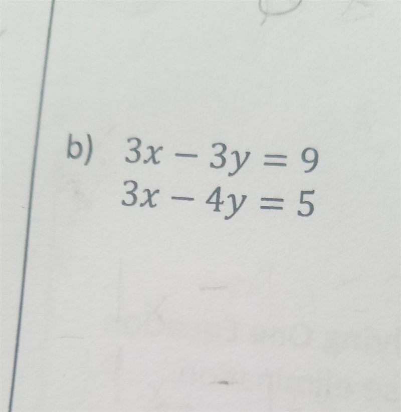 How do you solving the solution of each system using elimination?-example-1