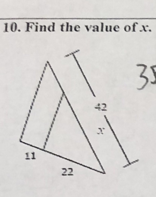 Find the value of x.-example-1