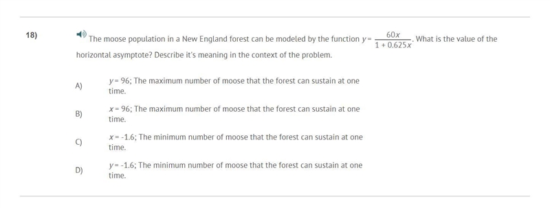 PLEASE HELP ASAP!!! CORRECT ANSWER ONLY PLEASE!!! The moose population in a New England-example-1