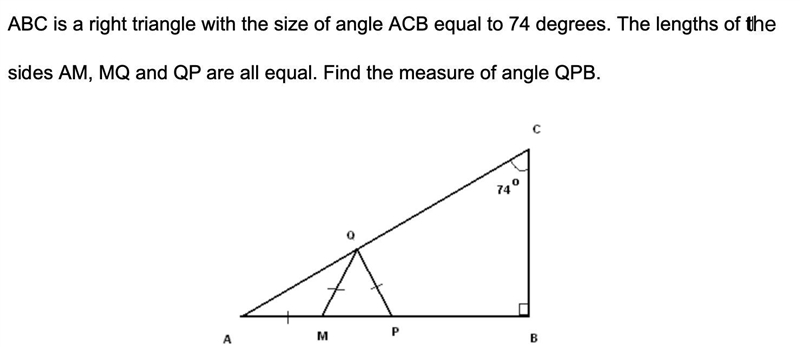 Please help me find the measure of angle QPB-example-1