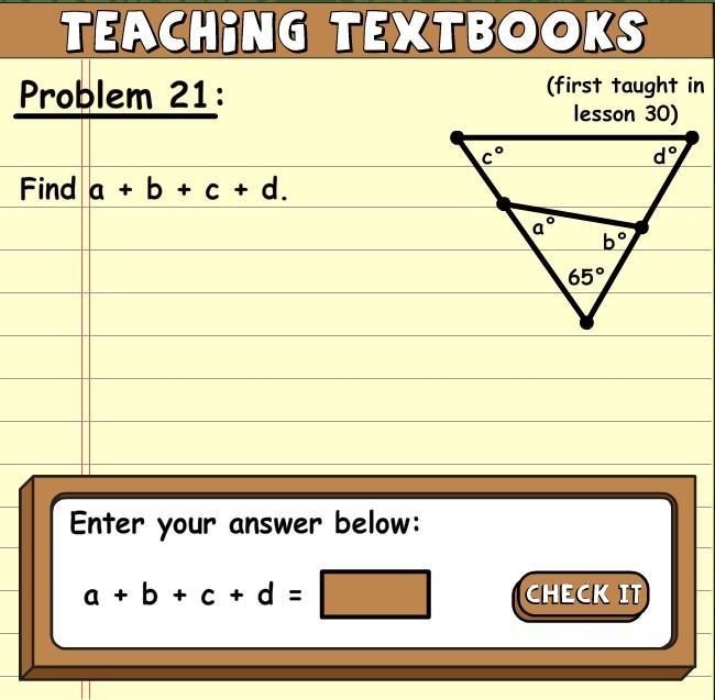 Find a + b + c + d.-example-1