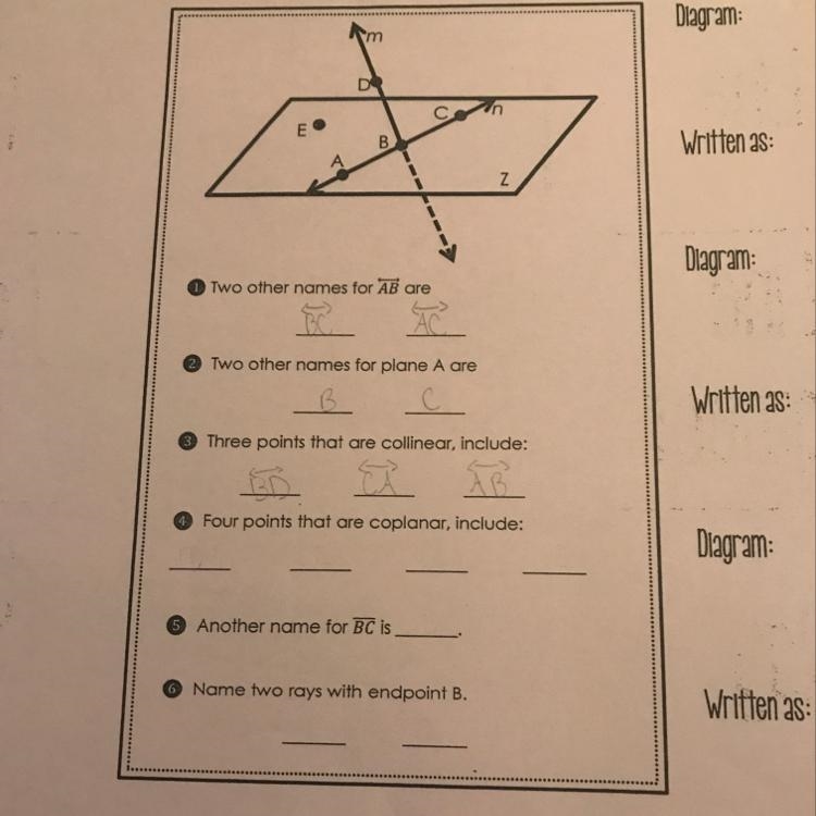 My homework is basic geometry, can someone please help?-example-1