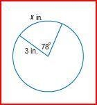 Find the value of x. Select one: a. 2.3 inches b. 3.3 inches c. 4.1 inches d. 6.1 inches-example-1