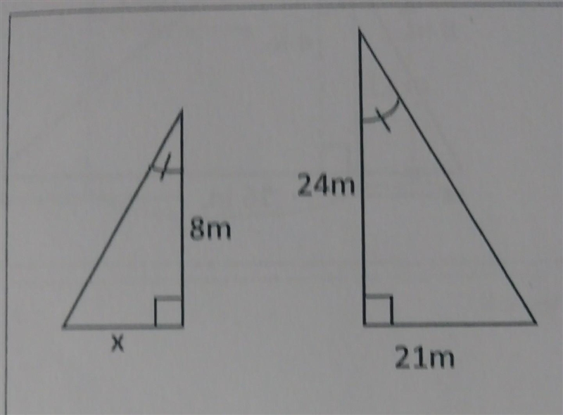 In the figure, use similar triangles and the fact that corresponding sides are proportional-example-1