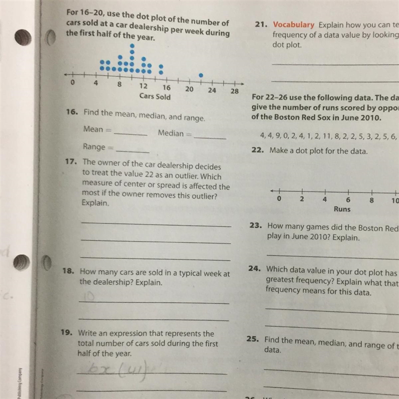 HELP with number 19 please-example-1