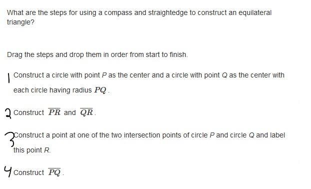 PLLLZZZZ HELPPP MEE What are the steps for using a compass and straightedge to construct-example-1