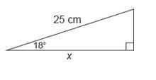 Geometry help needed, thanks!! Use a calculator to find the cos 48° to the nearest-example-1